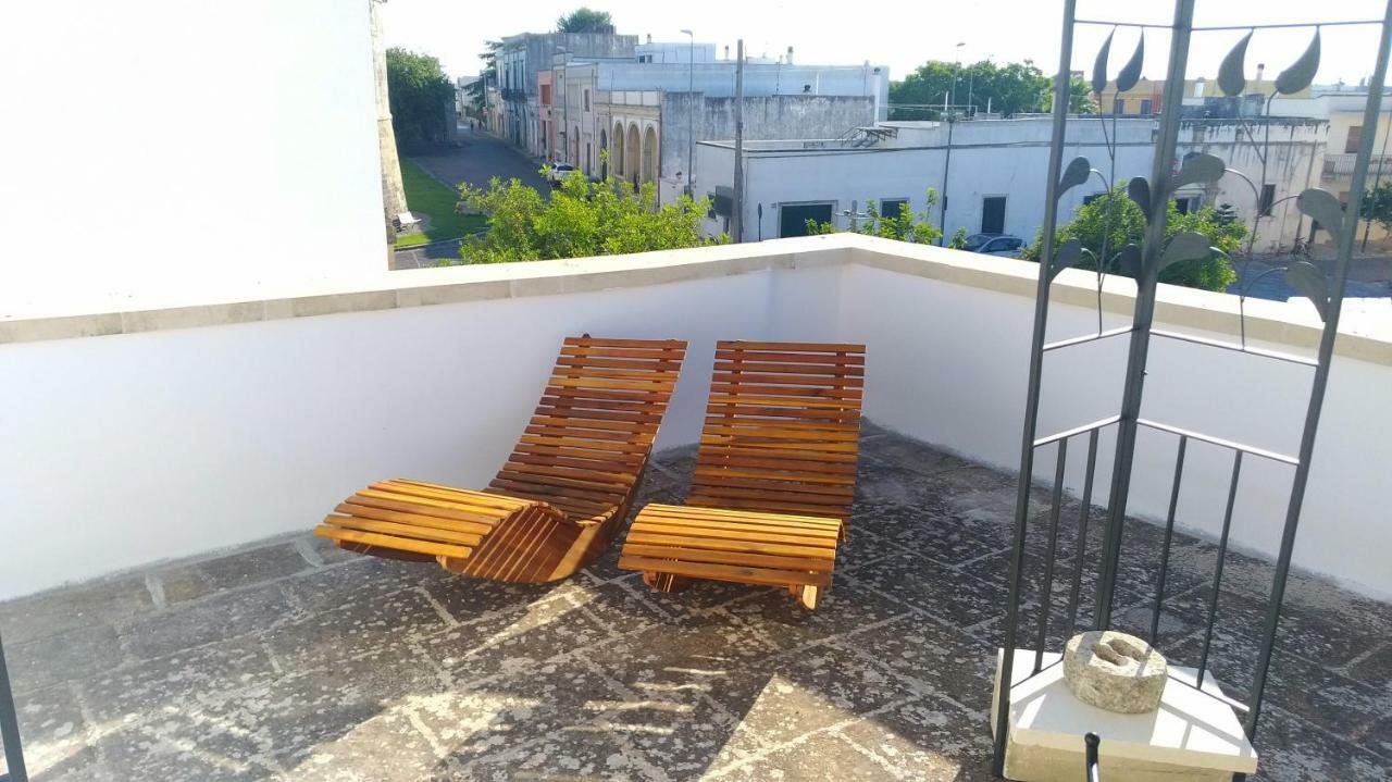 La Terrazza Sul Castello Apartment Palmariggi Bagian luar foto